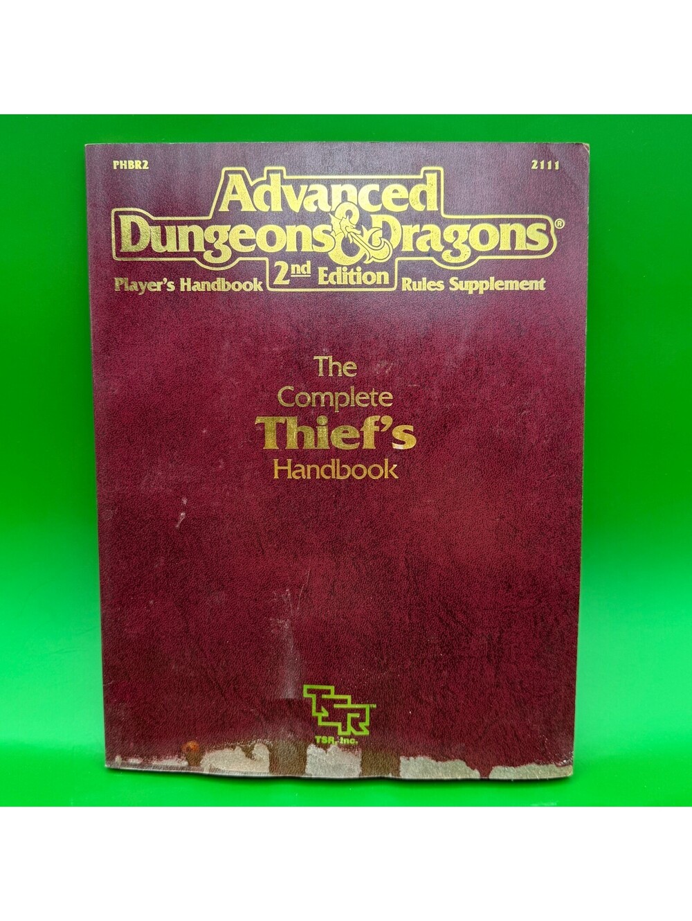 Dungeons & Dragons 2nd Edition The Complete Thief's Handbook D&D 2e TSR 1989